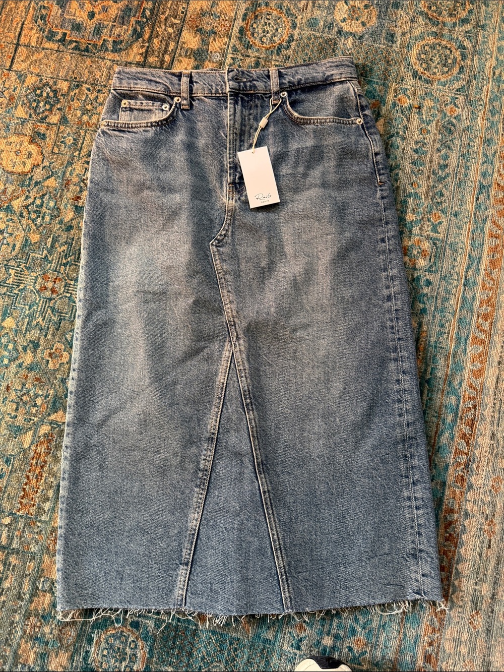 NWT RAILS denim skirt, 26